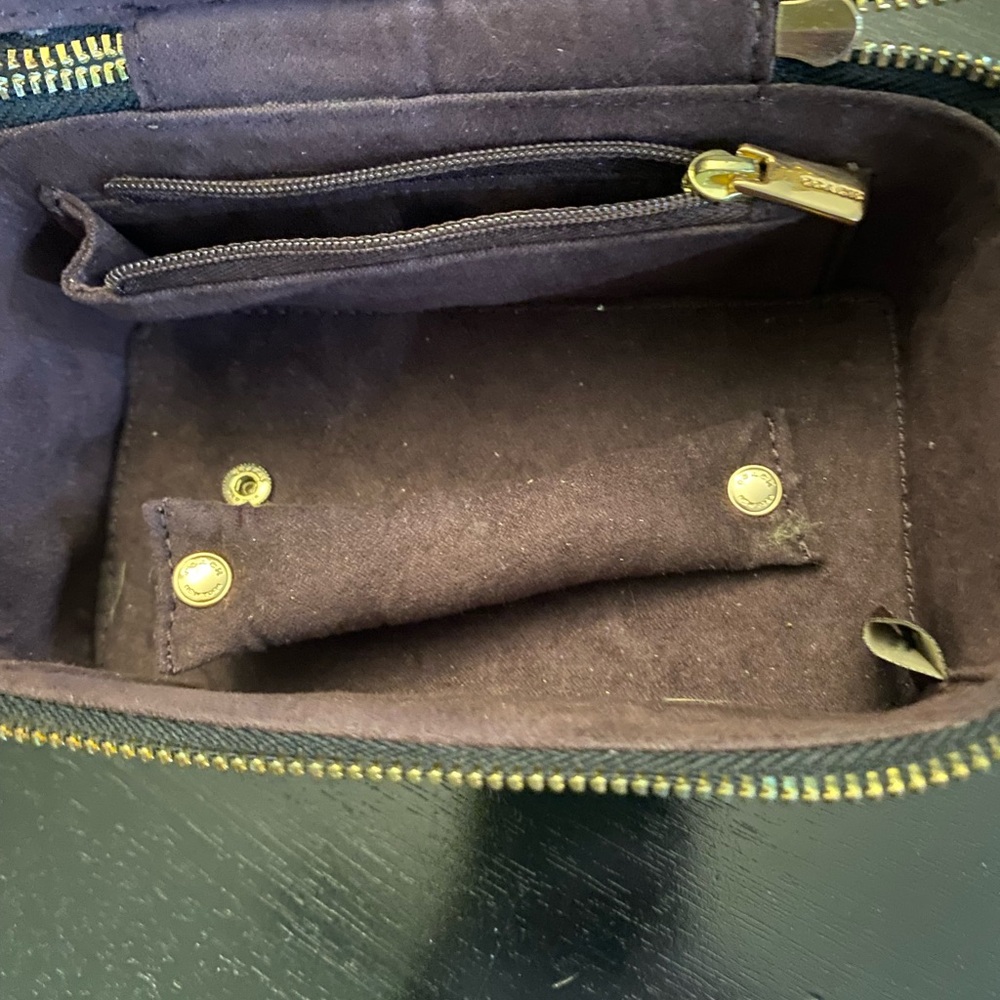 Coach jewelry travel bag.